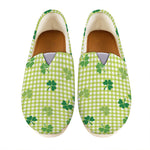 St. Patrick's Day Buffalo Plaid Print Casual Shoes