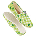 St. Patrick's Day Buffalo Plaid Print Casual Shoes