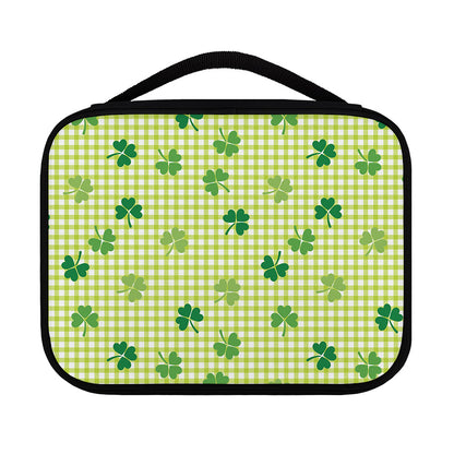 St. Patrick's Day Buffalo Plaid Print Classic Bible Case