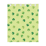 St. Patrick's Day Buffalo Plaid Print Curtain