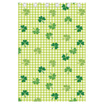 St. Patrick's Day Buffalo Plaid Print Curtain