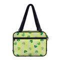St. Patrick's Day Buffalo Plaid Print Double Strap Bible Bag