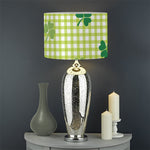 St. Patrick's Day Buffalo Plaid Print Drum Lamp Shade