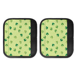 St. Patrick's Day Buffalo Plaid Print Handle Covers