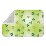 St. Patrick's Day Buffalo Plaid Print Indoor Door Mat