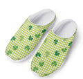 St. Patrick's Day Buffalo Plaid Print Mesh Casual Shoes