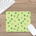 St. Patrick's Day Buffalo Plaid Print Mouse Pad