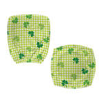 St. Patrick's Day Buffalo Plaid Print Office Chair Cover