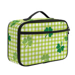 St. Patrick's Day Buffalo Plaid Print Portable Lunch Bag