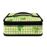St. Patrick's Day Buffalo Plaid Print Small Lunch Bag