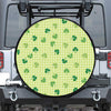 St. Patrick's Day Buffalo Plaid Print Tire Cover