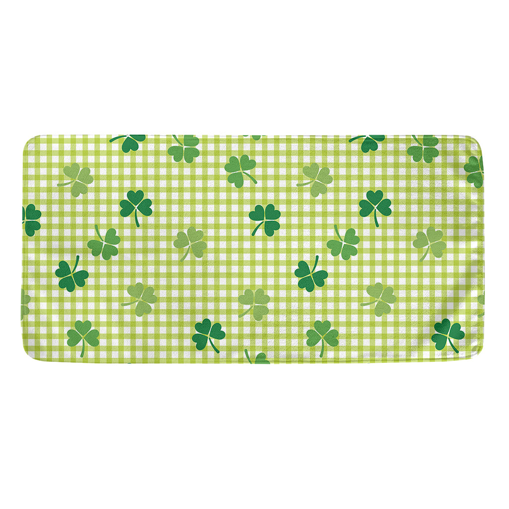 St. Patrick's Day Buffalo Plaid Print Towel