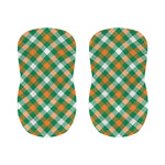St. Patrick's Day Plaid Pattern Print Bar Stool Covers