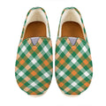 St. Patrick's Day Plaid Pattern Print Casual Shoes