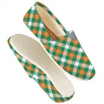 St. Patrick's Day Plaid Pattern Print Casual Shoes