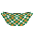 St. Patrick's Day Plaid Pattern Print Fanny Pack