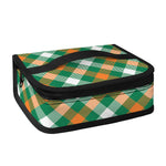 St. Patrick's Day Plaid Pattern Print Small Lunch Bag