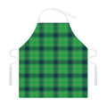St. Patrick's Day Scottish Plaid Print Adjustable Apron