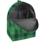 St. Patrick's Day Scottish Plaid Print Backpack