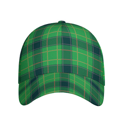 St. Patrick's Day Scottish Plaid Print Baseball Cap