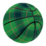 St. Patrick's Day Scottish Plaid Print Basketball