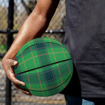St. Patrick's Day Scottish Plaid Print Basketball