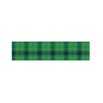 St. Patrick's Day Scottish Plaid Print Bed Runner