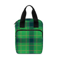 St. Patrick's Day Scottish Plaid Print Bible Tote Bag