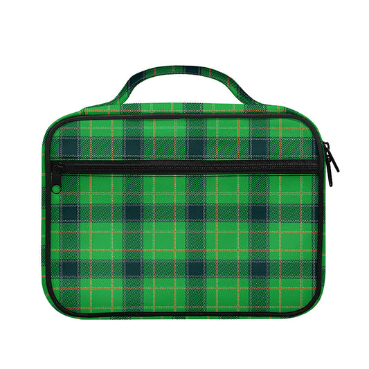 St. Patrick's Day Scottish Plaid Print Briefcase Bible Bag