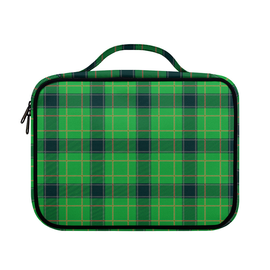 St. Patrick's Day Scottish Plaid Print Briefcase Bible Bag
