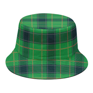 St. Patrick's Day Scottish Plaid Print Bucket Hat