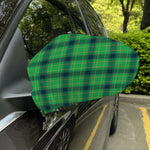 St. Patrick's Day Scottish Plaid Print Car Side Mirror Covers