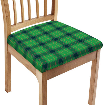 St. Patrick's Day Scottish Plaid Print Chair Cushion Cover