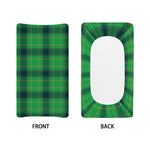 St. Patrick's Day Scottish Plaid Print Changing Pad Cover