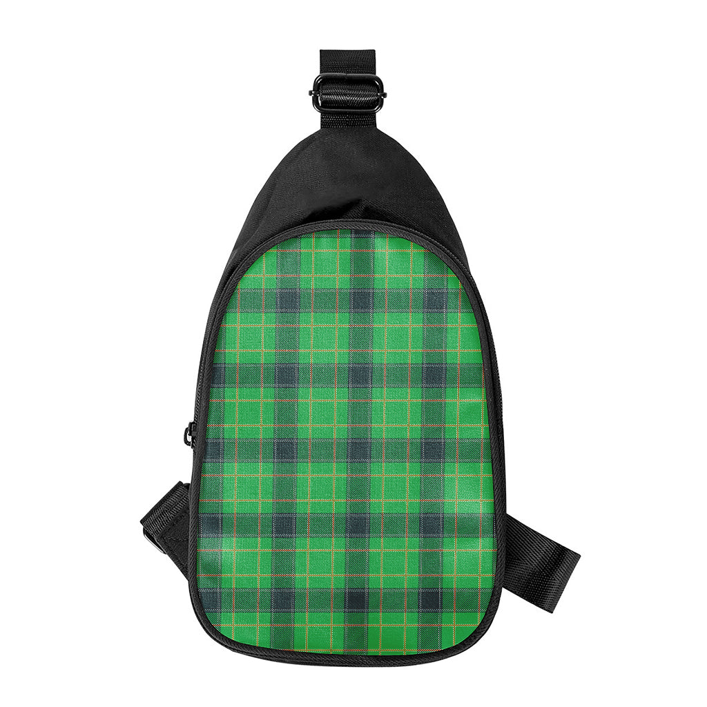 St. Patrick's Day Scottish Plaid Print Chest Bag