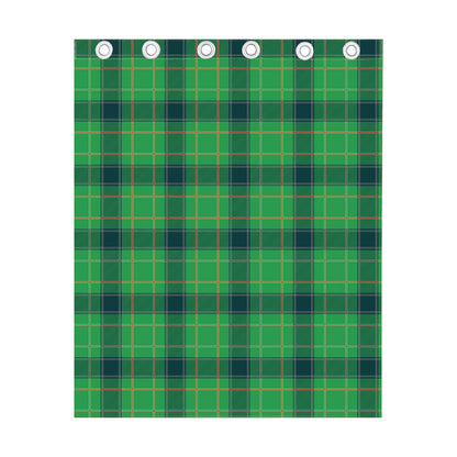 St. Patrick's Day Scottish Plaid Print Curtain
