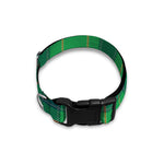 St. Patrick's Day Scottish Plaid Print Dog Collar