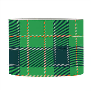 St. Patrick's Day Scottish Plaid Print Drum Lamp Shade