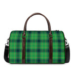 St. Patrick's Day Scottish Plaid Print Duffle Bag