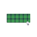 St. Patrick's Day Scottish Plaid Print Extended Mouse Pad