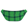 St. Patrick's Day Scottish Plaid Print Fanny Pack
