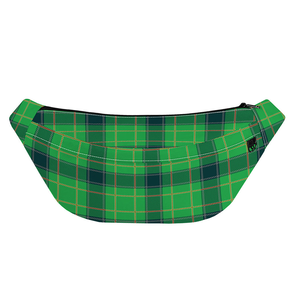 St. Patrick's Day Scottish Plaid Print Fanny Pack
