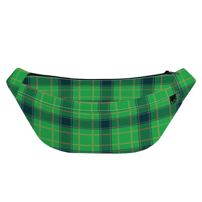 St. Patrick's Day Scottish Plaid Print Fanny Pack