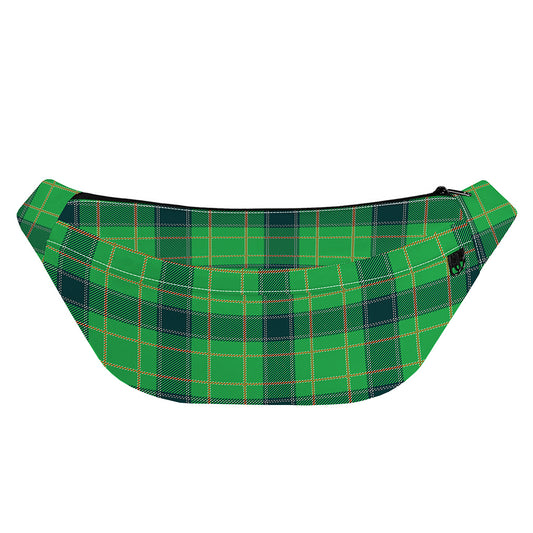 St. Patrick's Day Scottish Plaid Print Fanny Pack