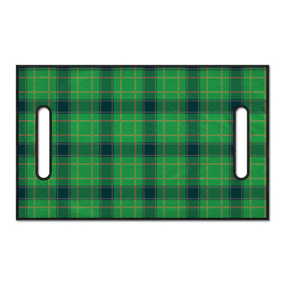 St. Patrick's Day Scottish Plaid Print Golf Cart Seat Cover