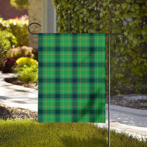 St. Patrick's Day Scottish Plaid Print House Flag