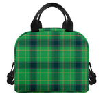 St. Patrick's Day Scottish Plaid Print Insulated Lunch Bag