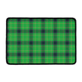 St. Patrick's Day Scottish Plaid Print Kitchen Mat