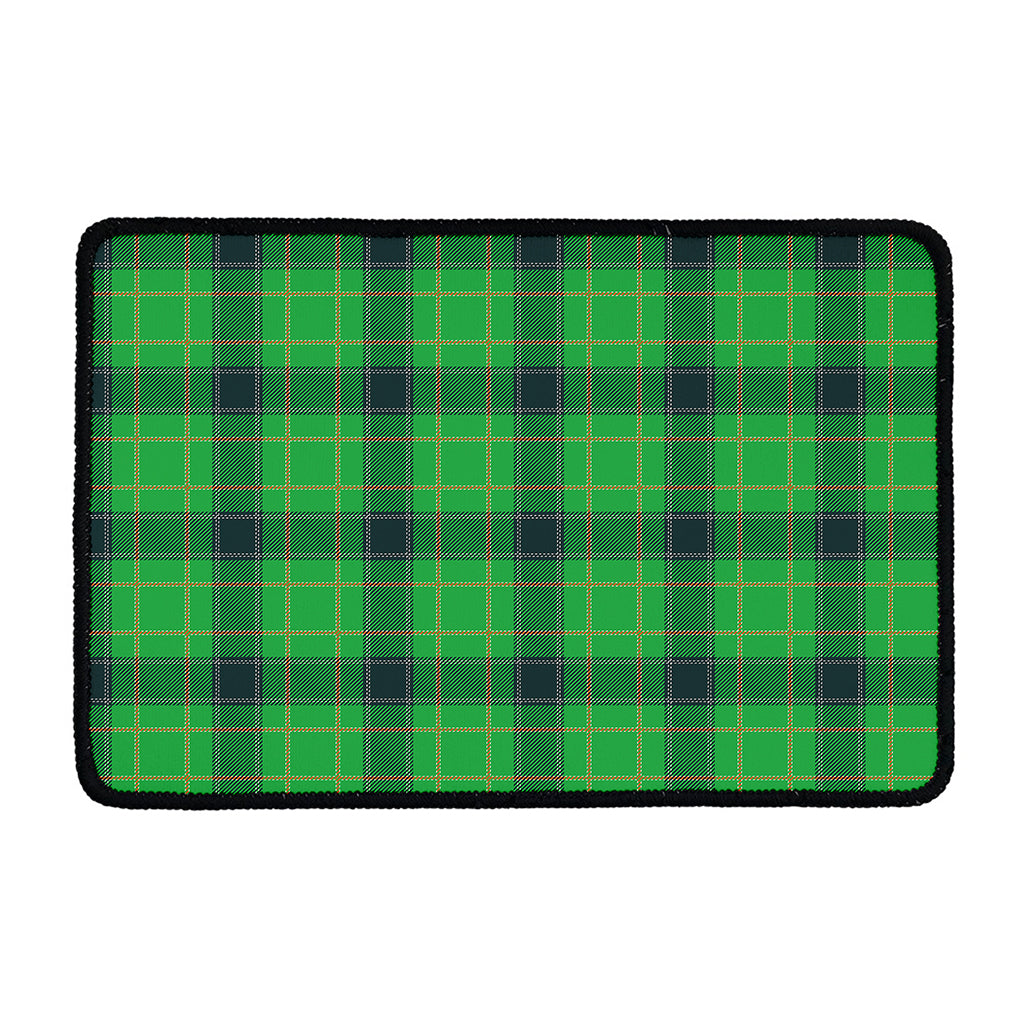 St. Patrick's Day Scottish Plaid Print Kitchen Mat