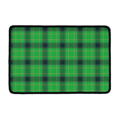 St. Patrick's Day Scottish Plaid Print Kitchen Mat